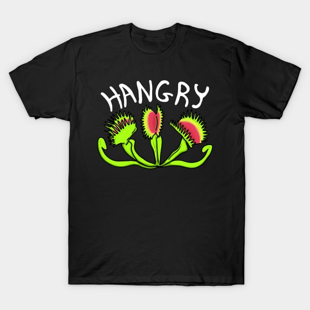 Hangry Fly Trap T-Shirt by SNK Kreatures